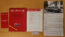 ALFA ROMEO Presse Genève 1990 33, SPORTWAGON, SPIDER 164 75 11 photos Fr