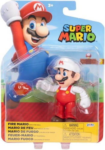 Figurine articulée fire - figurine, mario