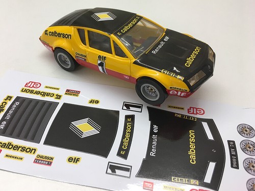 Stickers pour alpine renault - stickers,
