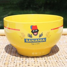 Bol publicitaire Banania en faïence " En forme toute la journée avec Banania "