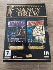 Coffret 2 Enquêtes de NANCY DREW - Jeux PC ENIGMES AVENTURES