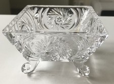 Vide poche en cristal taillé