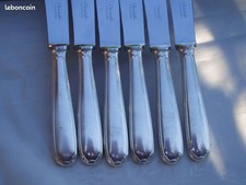 Christofle Couteaux a fromage  a dessert modèle Versailles art déco