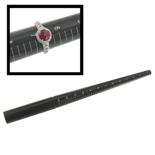 Aluminum grooved ring - ring, stick