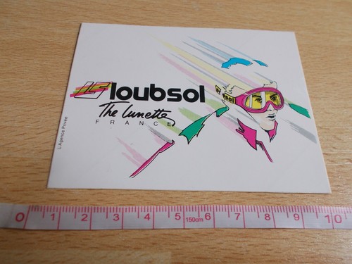 Autocollant lunettes ski - lunettes, de