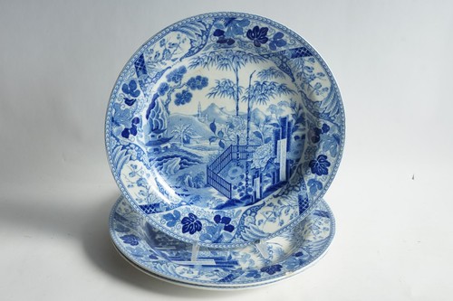 Assiettes faïence wedgwood - 3,