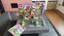 LEGO FRIENDS 3189 ECURIES HEARTLAKE CITY MIA CHEVAL ÉQUITATION COMPLET TBEB