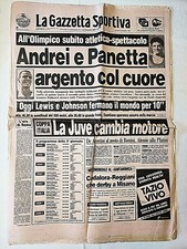 GAZZETTA DELLO SPORT 30 AOÛT
