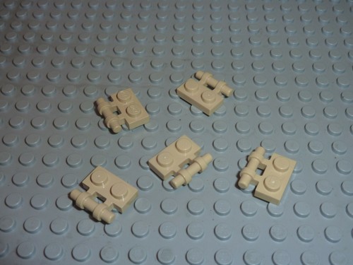 Lego tan plate - tan, with