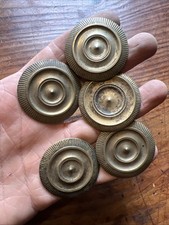 Quincaillerie Lot Poignées & Bouton de Meuble Ameublement Bronze Q 87