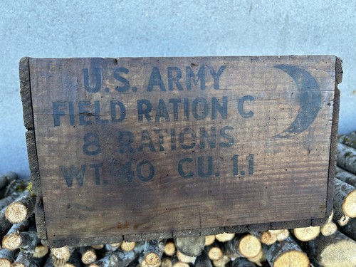 Caisse ration ww2 - ration, us