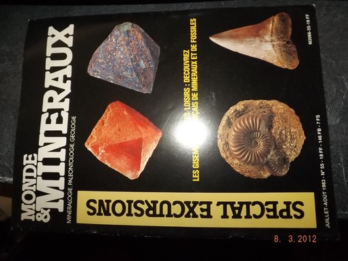 Revue monde mineraux - revue,