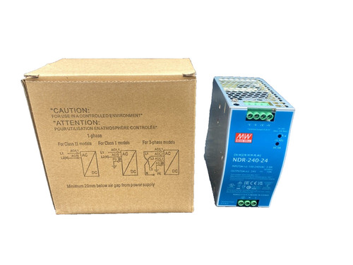 Meanwell ndr 240 100 240vac - meanwell, ndr-240-24
