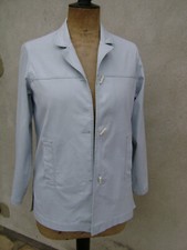 VESTE FEMME BLEU CIEL "MICHEL  BEAUDOUIN" taille 40