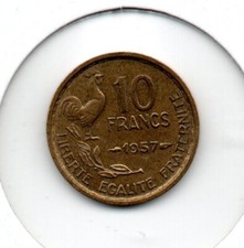 10 francs guiraud 1957 - SUP -