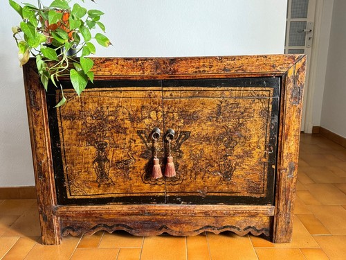 Buffet bas ancien - ,, meuble