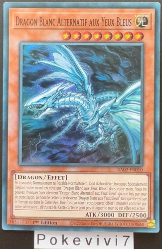Carte dragon blanc - carte,