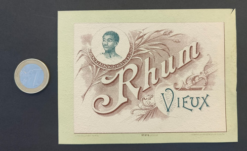 Ancienne étiquette vieux rhum - vieux,
