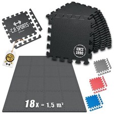 Puzzle Mat - 18 pièces = 15 m² | Tapis de Protection du Sol Tapis de Jeu Tapi...