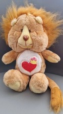 bisounours care bears 32 cm lion brave heart  1984