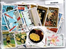 Lot 300 timbres du Benin