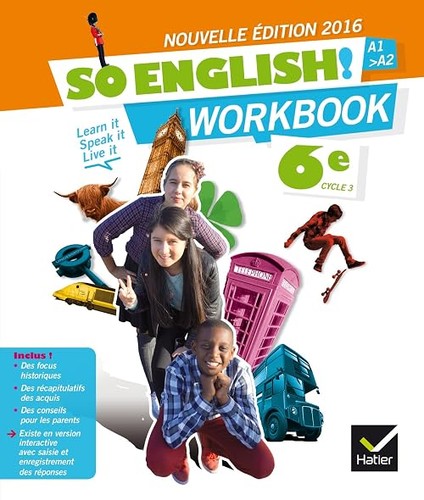 English anglais 6e éd - english!,