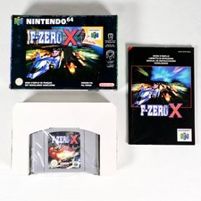 F-ZERO X Nintendo 64 N64 Eur