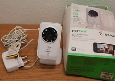 BELKIN NETCAM WIFI wi-fi CAMERA vision NOCTURNE de nuit F7D7601V1 surveillance