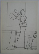 ADAMI VALERIO LITHOGRAPHIE