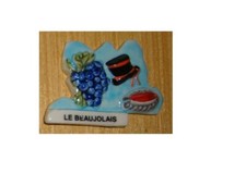 Fève publicitaire Le Beaujolais