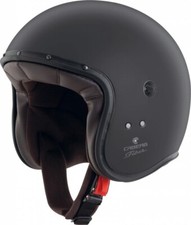 Caberg casque Jet + visière taille M noir Mat Indian Piaggio Harley Royal bmw