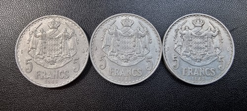 Francs monaco 1945 - 5,