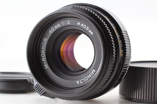 Objectif minolta rokkor 40mm - objectif,