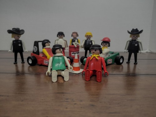 Playmobil race cars rally - race,