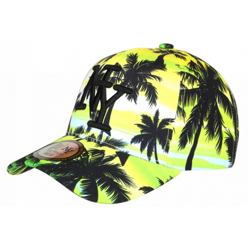 Casquette jaune verte - ny, et