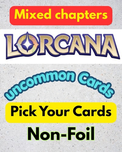 Disney lorcana uncommon mixed - disney,