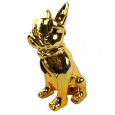 Statue chien bouledogue