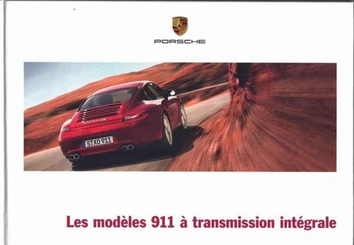 Catalogue brochure porsche - brochure, 911