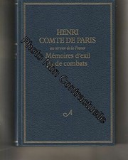 Mémoires d'exil et de combats au service de la france | Très bon état