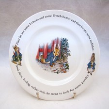 Assiette À Salade Wedgwood PETER RABBIT 'Sous La Porte' 7 7/8"