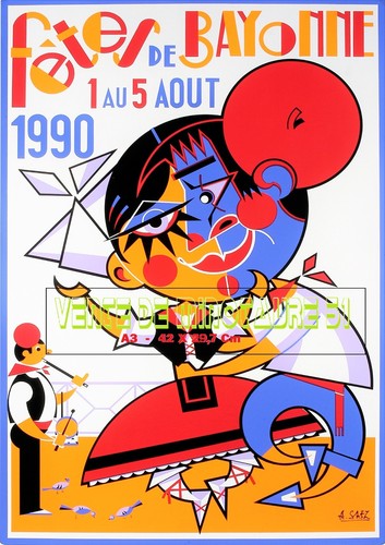 Fêtes bayonne 1990 - de, 64