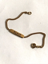 Bracelet de bébé en or 18 carats 2 grammes