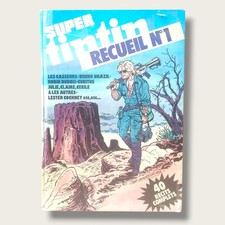? Rare super tintin Recueil n°1  Collector Vintage