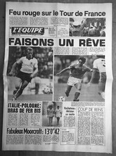 L'EQUIPE 08/07/1982 ESPAÑA MUNDIAL 82' INOUBLIABLE FRANCE - ALLEMAGNE SEVILLE