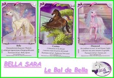 Carte Cheval Cards Horse BELLA SARA " Le Bal de Bella " N° au choix
