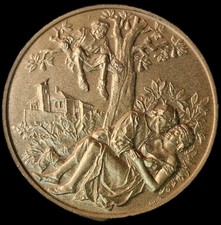 Medaille Vermeille ( Or Et