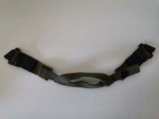 Jugulaire mentonnière pour casque US M1 sécurisée scotch noir