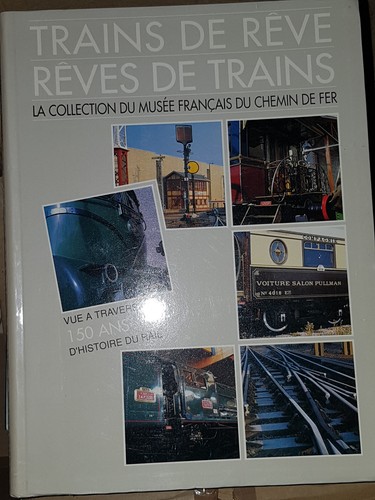 Livre trains reve travers - trains, de