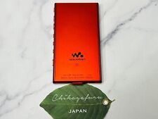 Lecteur audio portable rouge SONY NW-A105 Walkman NW A105 langue anglaise rap...