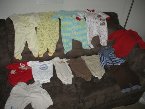 Medium priority box lot infant - lot,
